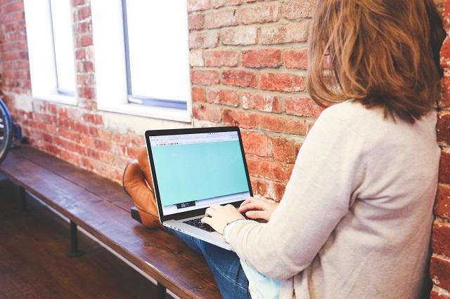 Woman On A Laptop Planning Strategy