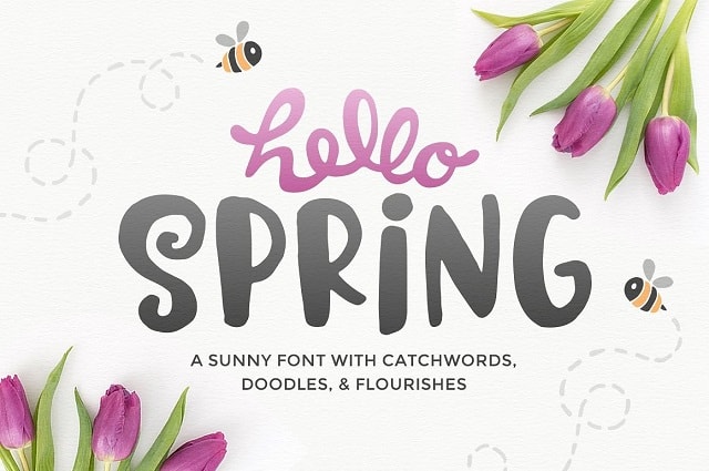 Fashion Lookbook Hello Spring On Creative Market