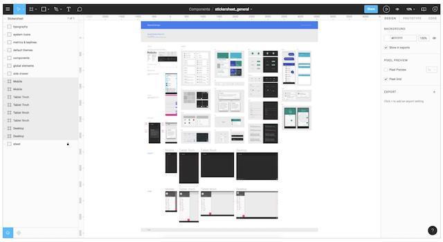 Figma Graphic Design Tool Example