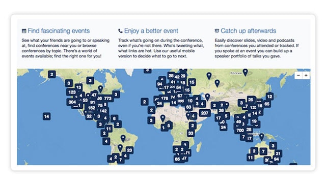 Find Your Perfect Clients Conference Map