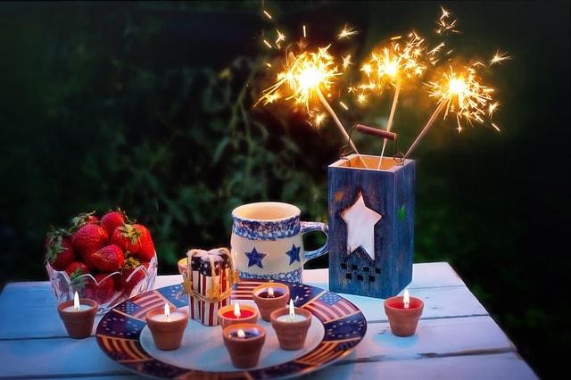 Fourth Of July Marketing Candles