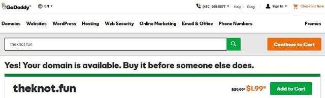 .Fun Domain Theknot