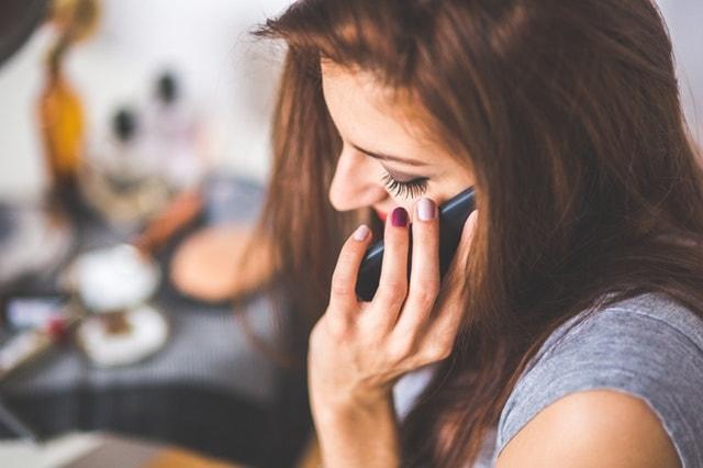 Give Up On Business Idea Girl On Phone