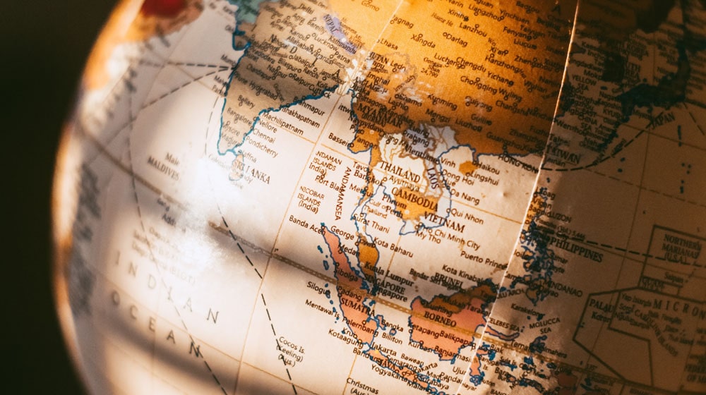 Globe Closeup