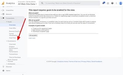 Google Analytics eCommerce