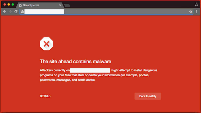 Google Malware Warning