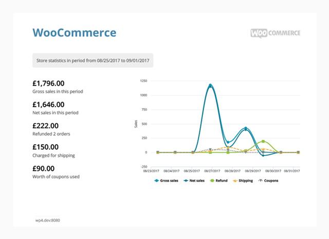 Client Report with WooCommerce