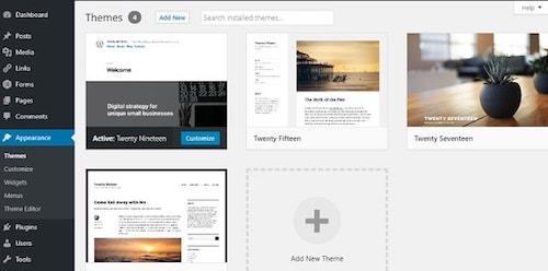 How To Build A WordPress Website Appearance