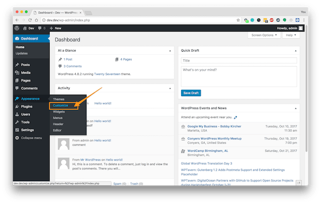 How to Edit WordPress Themes Customize