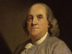 How to File Taxes Ben Franklin Portrait Next to Quote