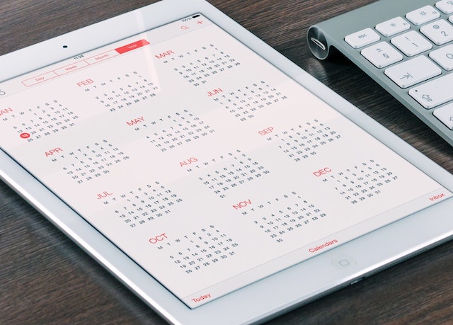 How to File Taxes Digital Calendar