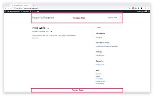 How To Use Beaver Builder Header And Footer