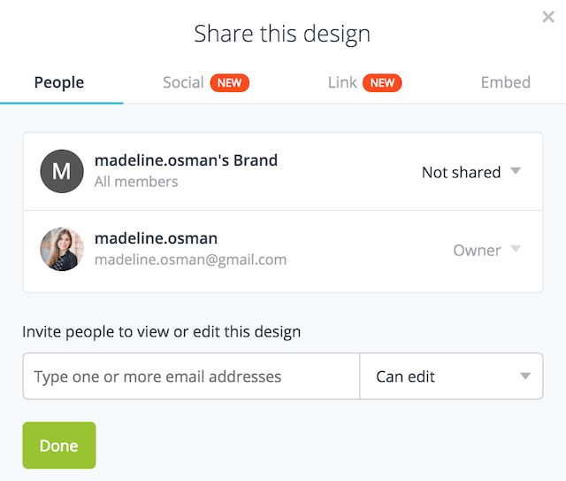 How to Use Canva Sharing