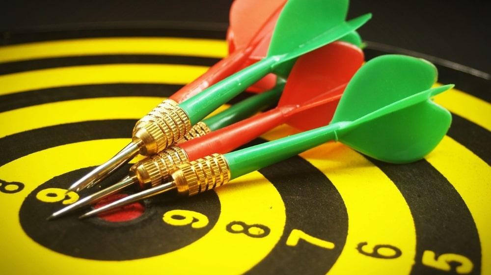 Hypertargeting Darts With Dartboard