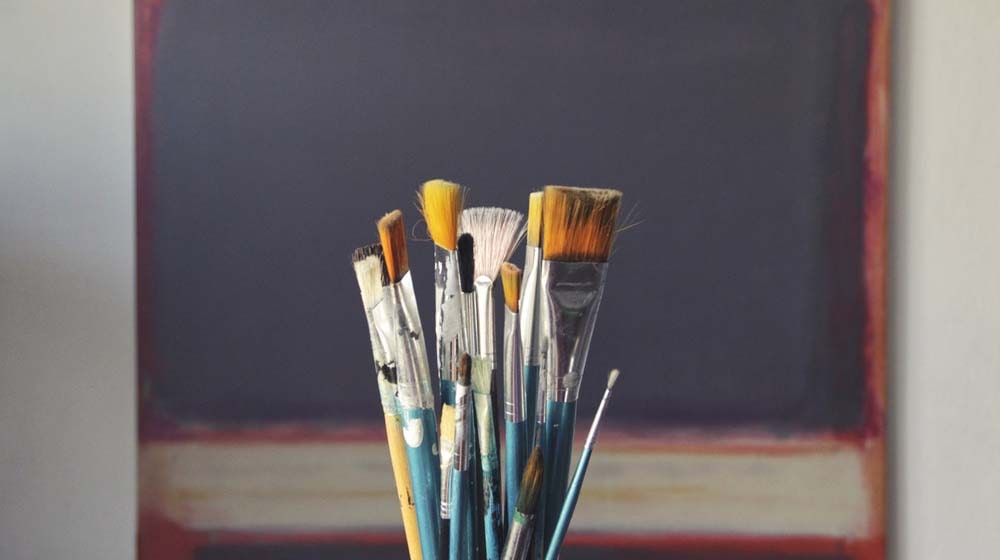Lean Canvas Paintbrush