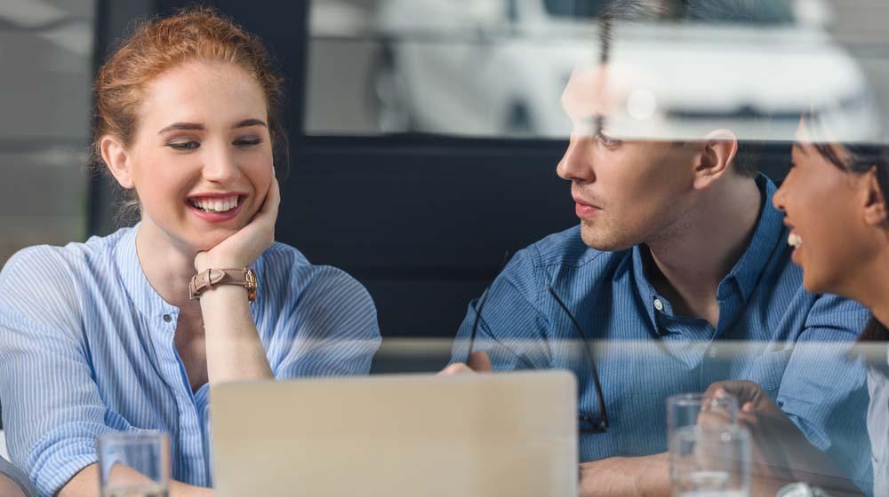 Inclusive Design Diverse Group Around Laptop