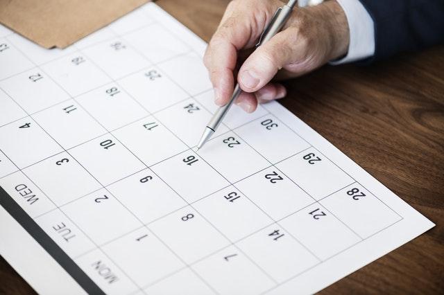 Income Tax Calendar