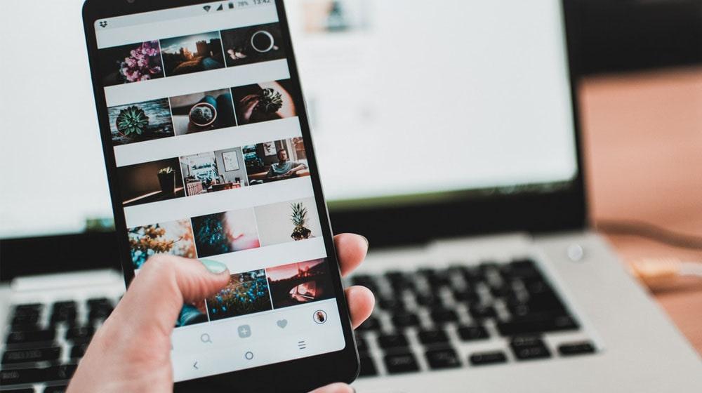 Instagram Images on Mobile Illustrate Using Instagram Website Traffic