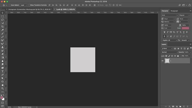 Instagram Photoshop Layers