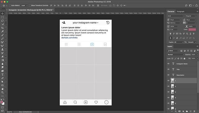 Instagram Photoshop Starter