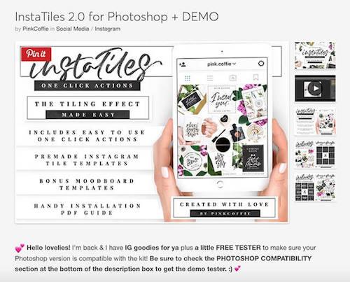 Instagram Photoshop Tiles