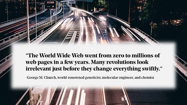 Highway Traffic With George Church Quote