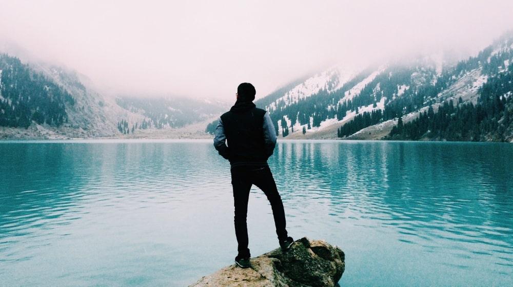 Key Startup Roles Man Alone On Lake