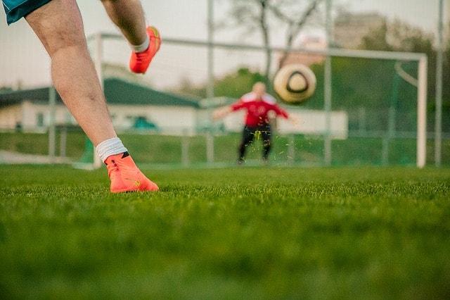 Kicking Ball into Goal Represents Domaining Goals