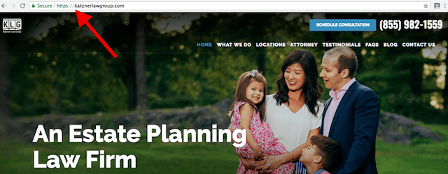 Law Firm Web Design HTTPS