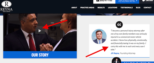 Law Firm Web Design Video