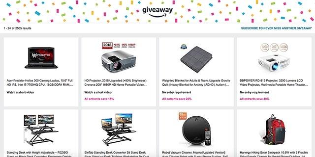 Lead Magnet Amazon Giveaway