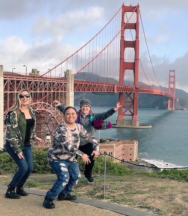 Lesbians Who Tech GoDaddy United Golden Gate Bridge