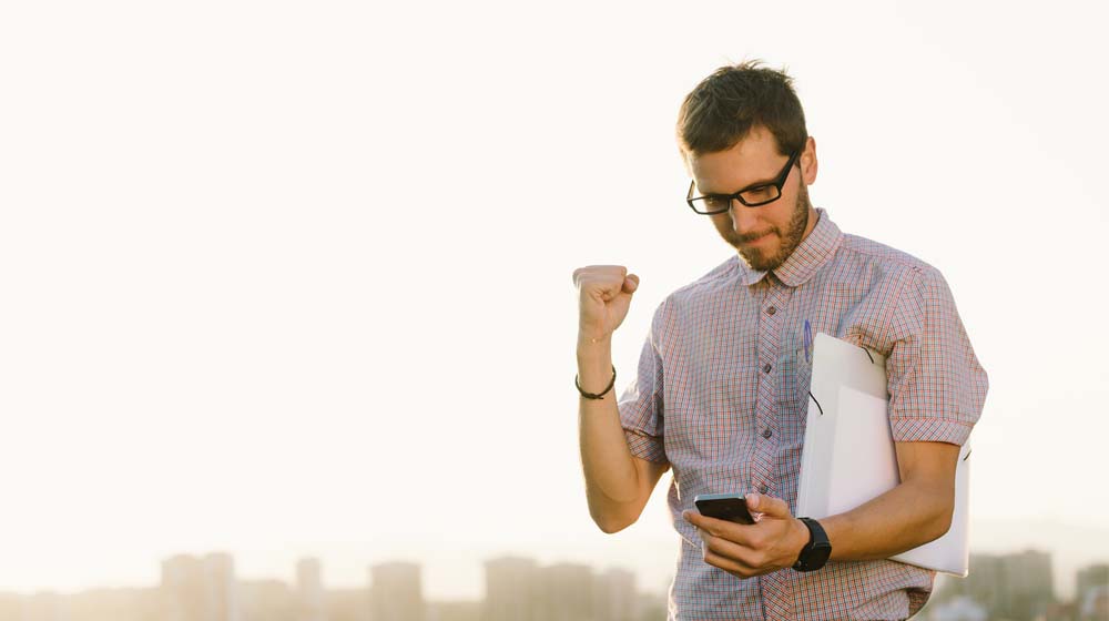 Make Money Freelancing Happy Man