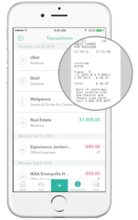 Mileage Tracker Apps Everlance Receipt Tracking on iPhone