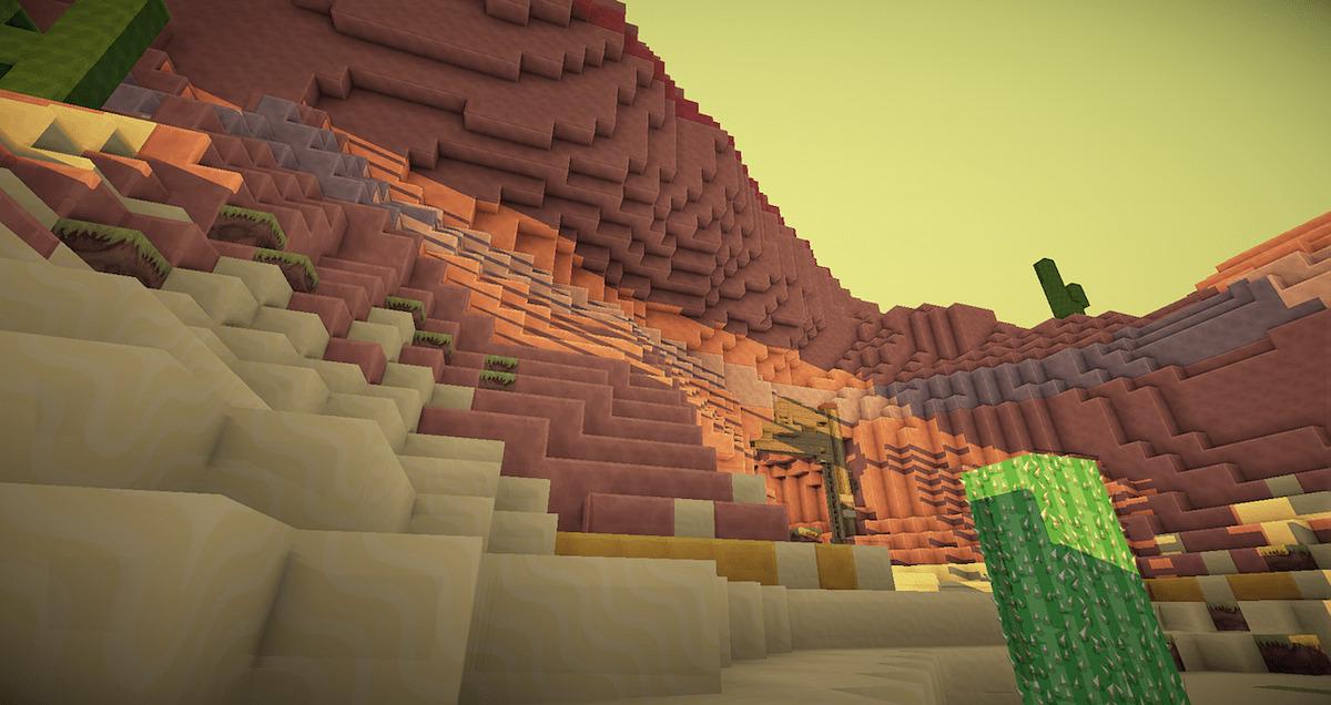 Minecraft Game Desert