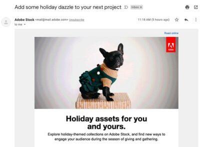 Nurture Email Subscribers Adobe Example