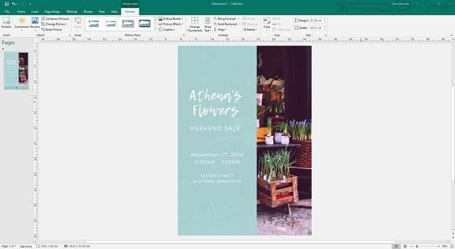 How to use Microsoft 365 Publisher to create an event poster - GoDaddy Blog