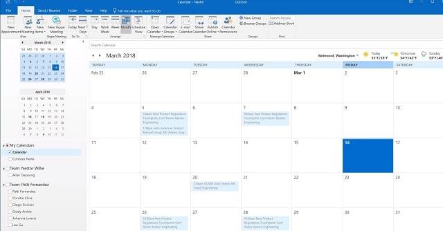 Outlook Calendar Office 365