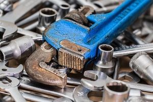 Pile Of Tools Illustrates Social Media Tool Options