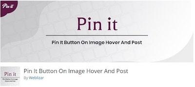 Pin It Button Wordpressorg Banner