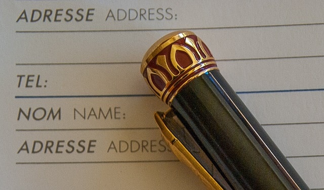 Purchase Order Form Address