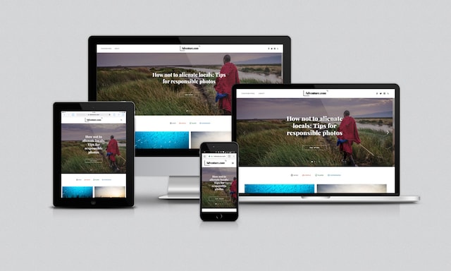 Responsive Web Design Adventure.com