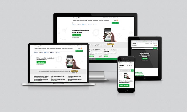 Responsive Web Design GoDaddy]