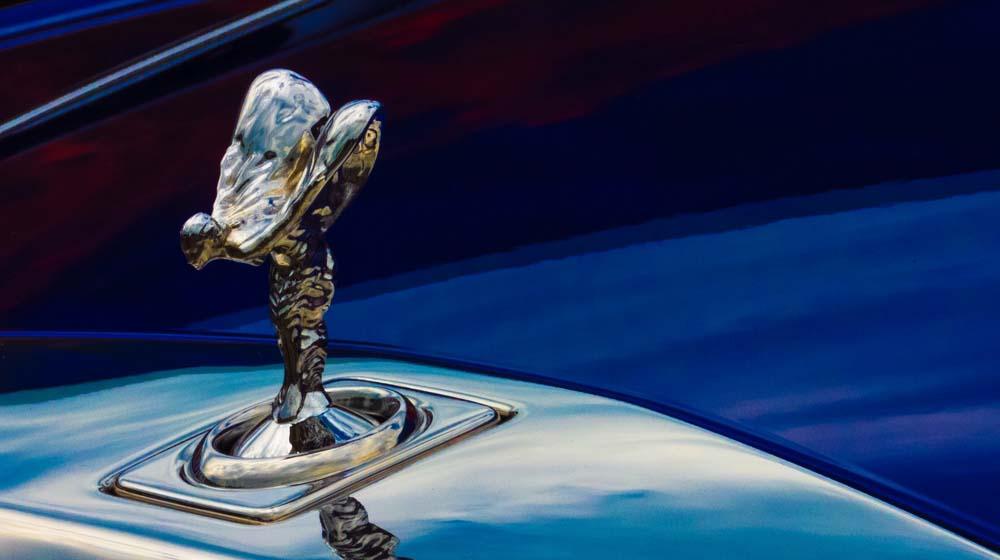 olls Royce Hood Ornament to Illustrate Premium Domain