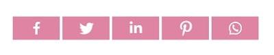Sassy Social Custom Color Social Share Buttons