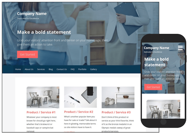 Selling a House Online Managed WordPress Template