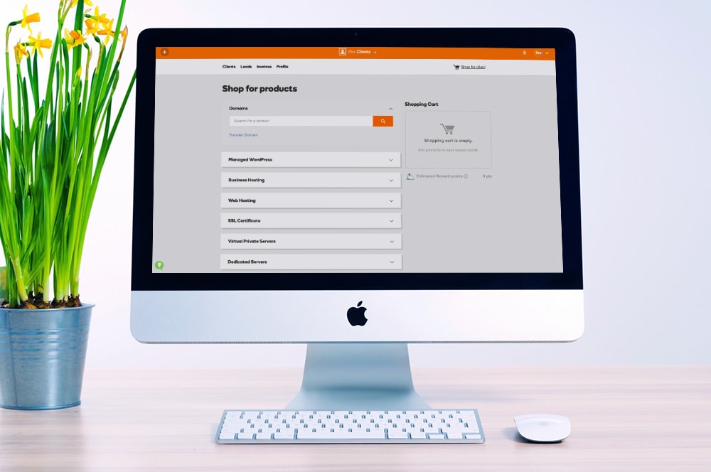 shop on behalf of clients