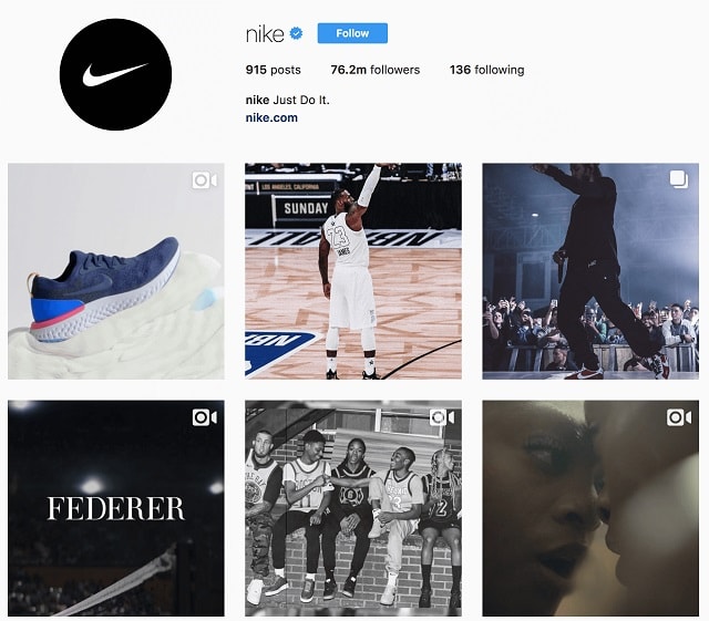 Social Media Networking Nike