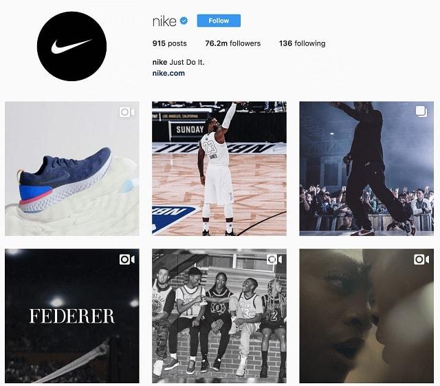 Social Media Networking Nike