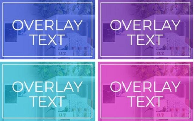 Stock Photography Block Overlay